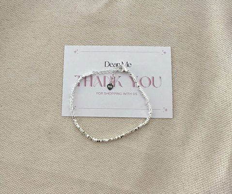 phối đồ cùng vòng tay bạc